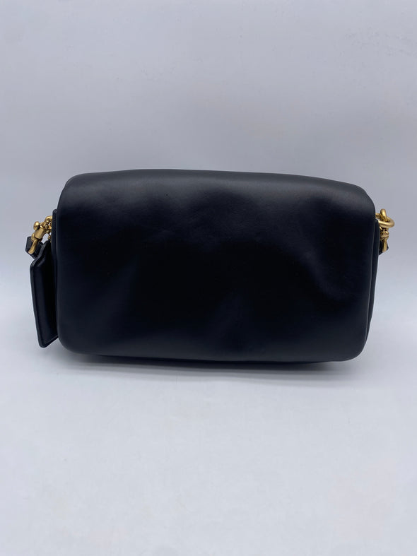 Sac en cuir noir