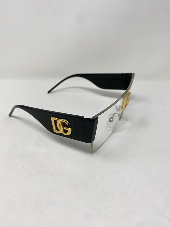 Lunettes "D&G" transparentes