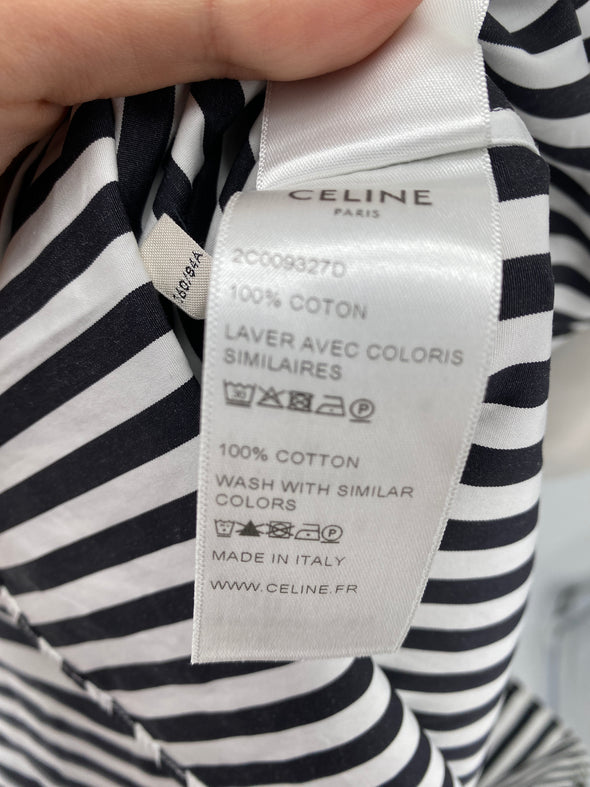 Chemise à rayures en coton