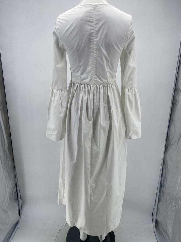 Robe longue en coton Keppel