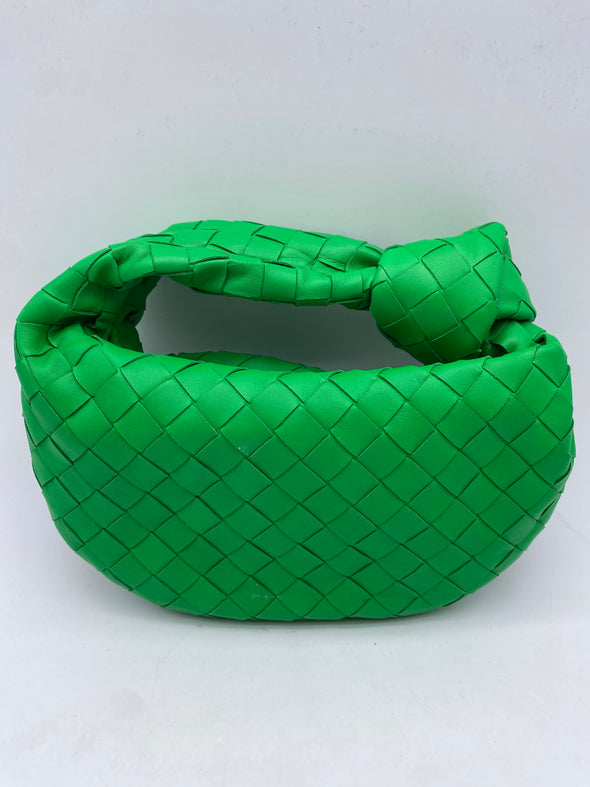 Sac mini Jodie en cuir vert