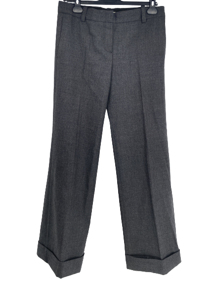 Pantalon gris en laine