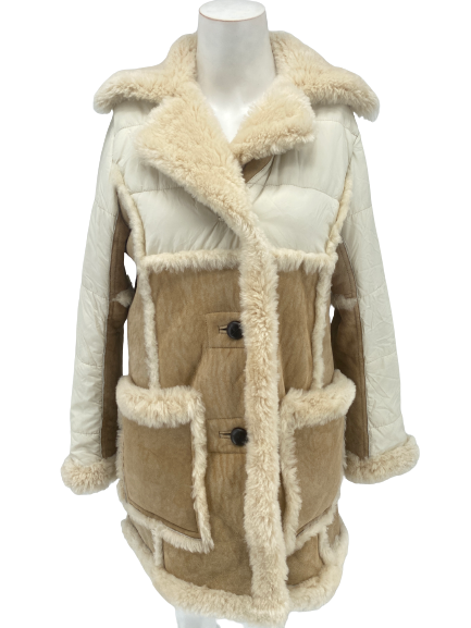 Manteau shearling