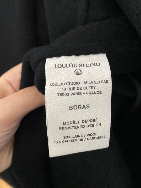 Manteau en laine et cachemire