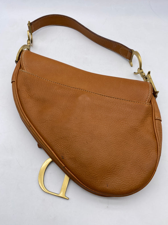 Sac saddle vintage en cuir