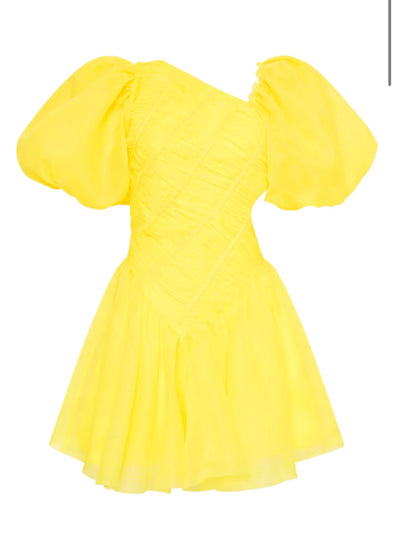 Robe jaune
