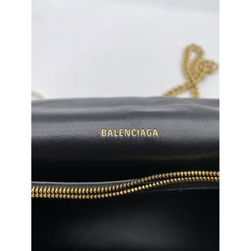 Sac à main hourglass en cuir - Balenciaga