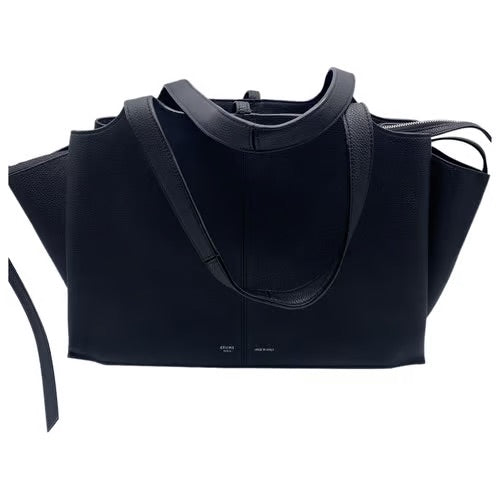 Cabas tri-fold en cuir - Celine