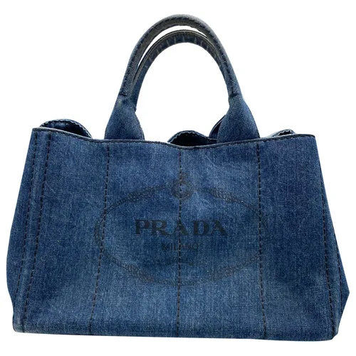 Cabas en denim - Prada