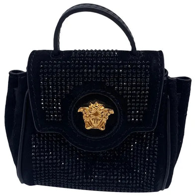 Mini sac à main "La Medusa" à paillettes - Versace