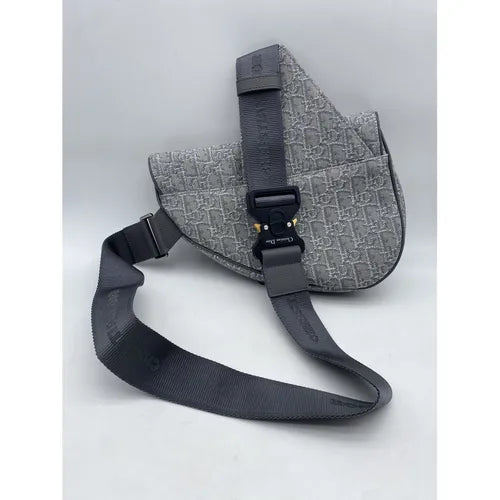 Sac Saddle en toile - Dior Homme