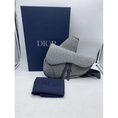 Sac Saddle en toile - Dior Homme