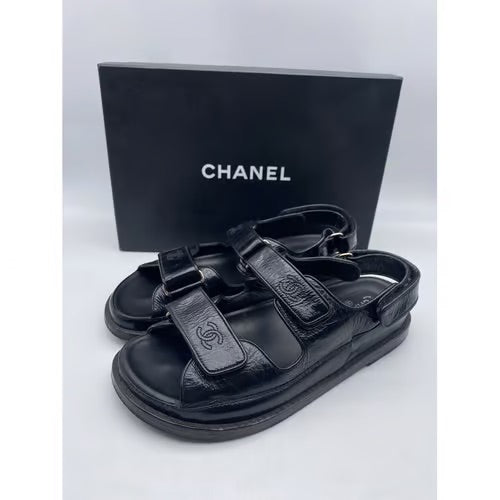 Sandales "Dad" en cuir - Chanel