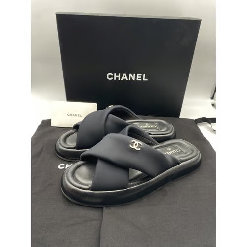 Tongs en toile - Chanel